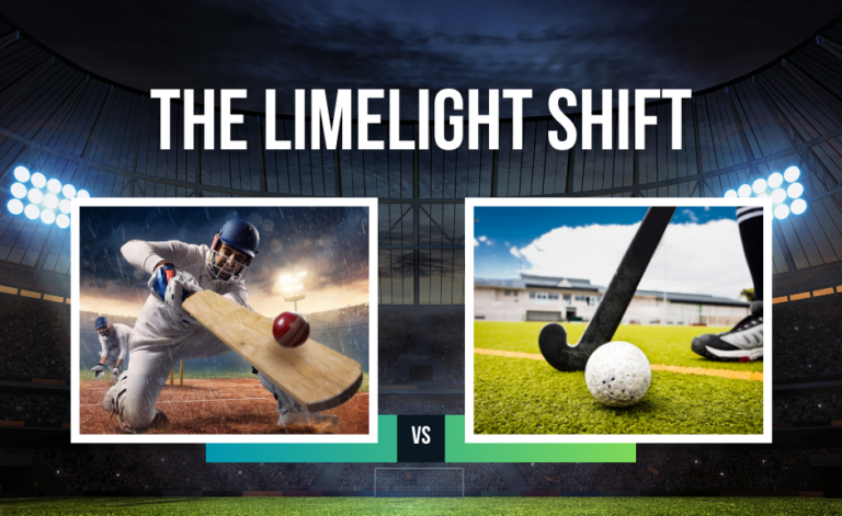 The Limelight Shift: Cricket vs. Hockey in India