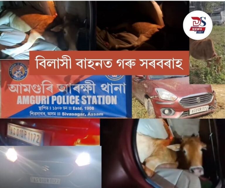 শিৱসাগৰত জব্দ হৈছে মানুহে যাত্ৰা নকৰা এখন বাহনঃ চকু কপালত আৰক্ষীৰ